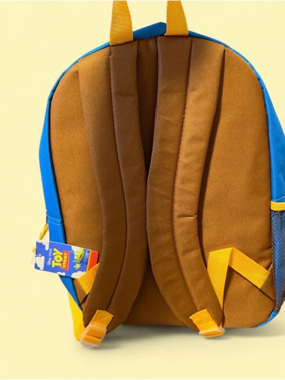 Disney Blue Toy Story Woody Kids Backpack with Brown Accents